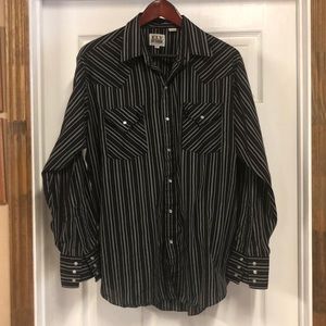 Ely Cattleman Pearl Snap Western Shirt